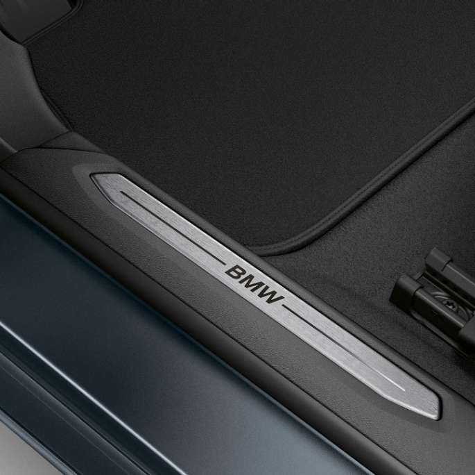 Door sill finishers BMW 2 Series Gran Coupé Model Luxury Line Door sill finishers BMW 2 Series Gran Coupé Model Luxury Line F44 interior