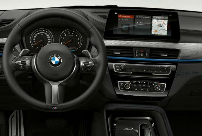 BMW X1, Model M Sport, interior BMW X1, Model M Sport, interior with focus on cokpit