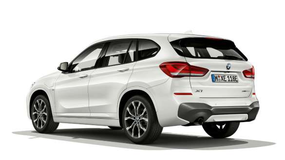Plug-in hybrid drive BMW X1 xDrive25e F48 Plug-in hybrid drive BMW X1 xDrive25e F48 2019 three-quarter rear view