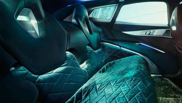 BMW Concept XM (G09) interior view rear close-up Lounge BMW Concept XM (G09) interior view rear close-up Lounge
