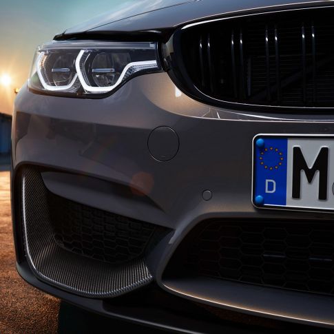 BMW M Performance kidney grille black high-gloss BMW M Performance design kidney grille black high-gloss