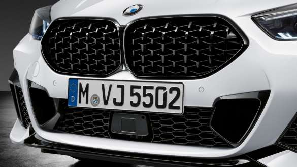 BMW M235i xDrive Gran Coupé with M Performance kidney grille mesh design BMW 2 Series BMW M235i xDrive Gran Coupé M Performance kidney grille mesh design exterior design