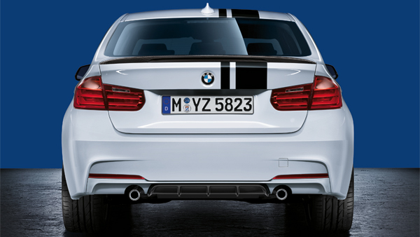 M Performance rear diffuser Black matt