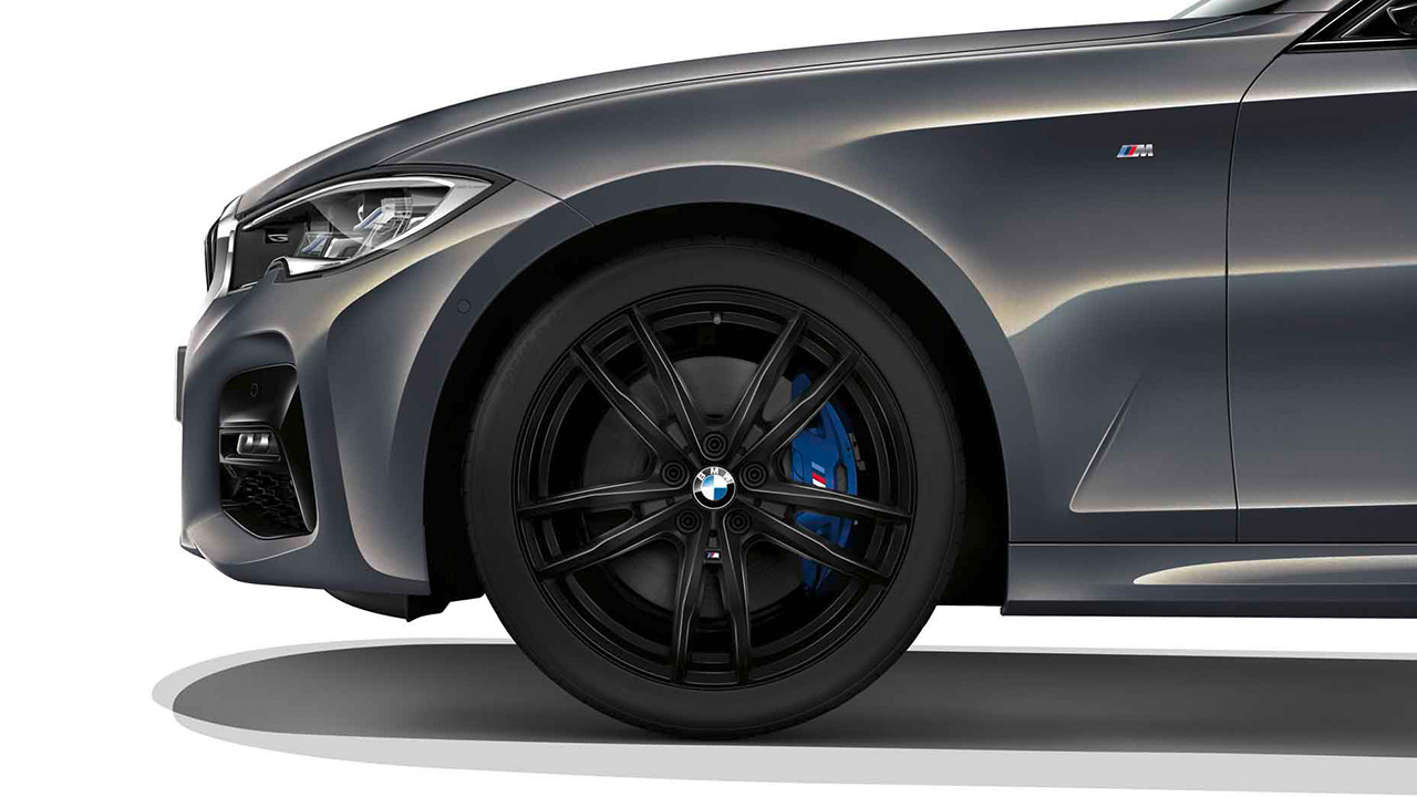 19 M light alloy wheel Double spoke style 791 M Jet Black