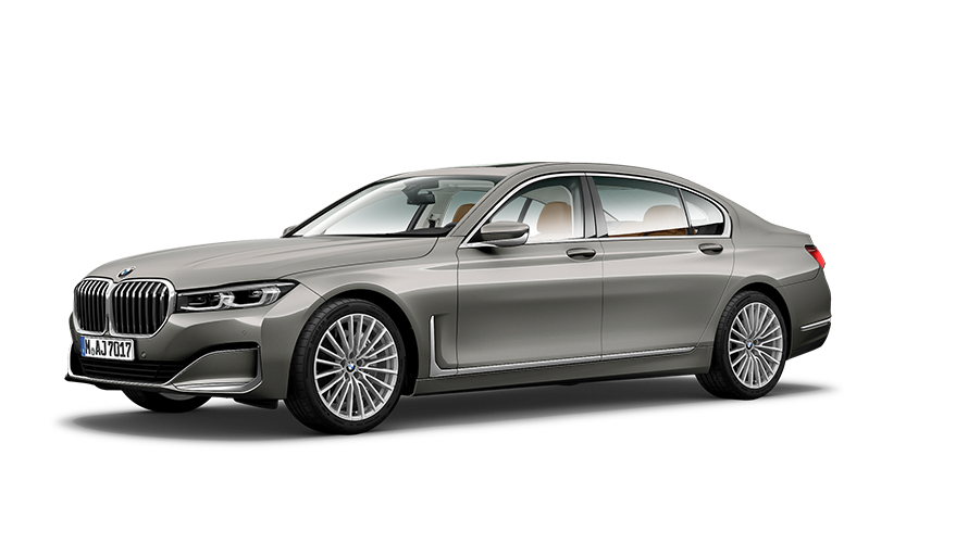 BMW 7 Series Sedan (G12) Three-quarter front view, standing