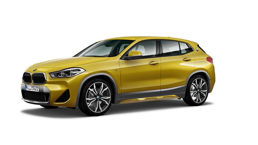 BMW X Series BMW X2 F39 three-quarter side view