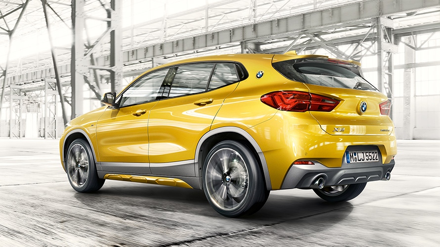 BMW X2 F39 2020 Brooklyn Grey side view