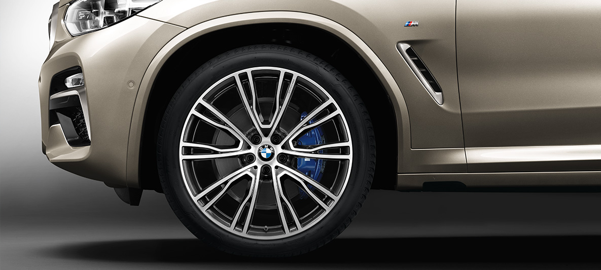 BMW X3, 21" BMW Individual light alloy wheels V-Spoke 726 I BMW X3, 21" BMW Individual light alloy wheels V-Spoke 726 I