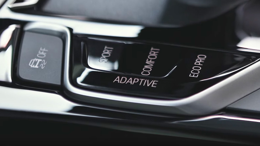 BMW plug-in hybrid eDrive modes  BMW X5 G05 BMW plug-in hybrid eDrive modes close-up